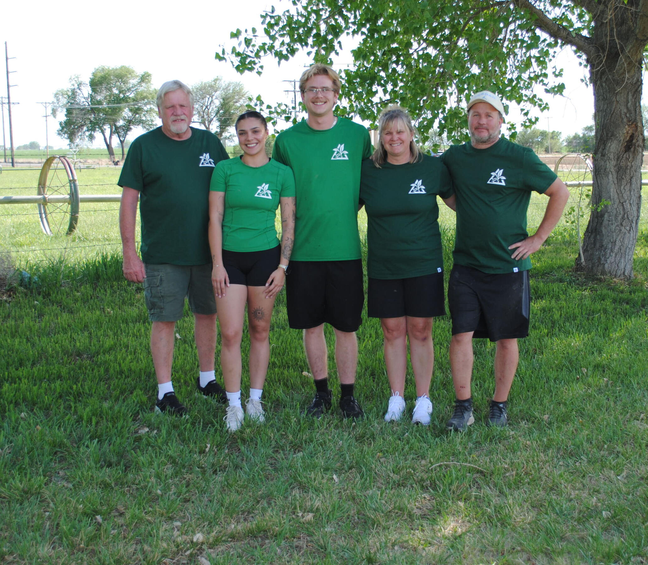 Ray, Julie, Kyler, Michele, and Dan